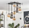 Fossobiubo Deckenlampe aus Metall/Glas in Schwarz Produktbild-Vorschau 4