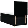 Boxspringbett mit Matratze Schwarz 80x200 cm Stoff Produktbild-Vorschau 8
