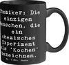 Mr. & Mrs. Panda Becher Spruch Chemiker Koch - Schwarz - Produktbild-Vorschau 1