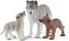 schleich WILD LIFE Wilczyca ze szczenięciem, 3 lat(a), Podgląd zdjęcia produktu 11