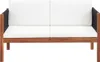 vidaXL Gartensofa 2-Sitzer Massivholz Akazie Produktbild-Vorschau 1