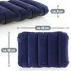 com-four® 2x Aufblasbares Kissen - Komfortables Reisekissen Produktbild-Vorschau 6
