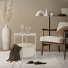 ML-Design Beistelltisch rund mit Stoffkorb & abnehmbarer Produktbild-Vorschau 7