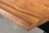 Mesa de centro de 120 cm, diseño de madera, mesa moderna Vista previa de la imagen del producto 6