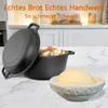 Brotbackform mit Deckel inkl. Gärkorb - Robuste 26cm Produktbild-Vorschau 10