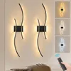 2 lampade da parete a LED, design moderno, per interni, Anteprima dell’immagine prodotto 1