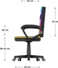 Chaise de jeu pour enfants Huzaro Ranger 1.0 RGB Pixel avec Voir les images du produit 16