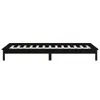 vidaXL Massivholzbett mit LEDs Schwarz 90x190 cm -  Betten Produktbild-Vorschau 9