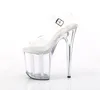 FLAMINGO-808 Damen Sandale von Pleaser, Transparent  , EU Produktbild-Vorschau 3