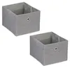 Relaxdays Aufbewahrungsbox, kleine Ordnungsbox aus Stoff, Produktbild-Vorschau 8