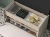 Sitzender Klappschuhschrank RENATE – Eiche Cremona / Produktbild-Vorschau 5