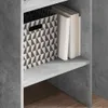 vidaXL Regál na knihy betonový šedý 40x35x180 cm odvozený Náhled obrázku produktu 3