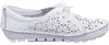 Gemini Damen Schnürschuh Leder Halbschuh mit Blumen und Produktbild-Vorschau 3