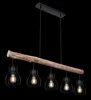Globo Lighting Hängeleuchte Metall schwarz, 5x E27 Produktbild-Vorschau 4