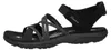 Skechers Reggae Slim Meadow Grazer Damen Sandalen Schwarz Voir les images du produit 18