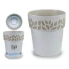 Blumentopf Stefanplast STF816 Beige Weiß Kunststoff 25 x 25 Produktbild-Vorschau 2