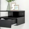 HOMCOM Lot de 2 Tables de Chevet murales - Lot de 2 Tables Voir les images du produit 9