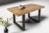 Esstisch Akazie Natur 160 x 85 cm massiv gerade Tischkanten Produktbild-Vorschau 10