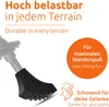 ECENCE 12x Nordic Walking Stöcke Gummipuffer, Aufsätze Produktbild-Vorschau 2