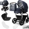 Bergsteiger Capri Kombikinderwagen 3-in-1 – Babywanne, Produktbild-Vorschau 1
