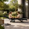 Klappbare Gartenliege Relaxliege Liegestuhl Balkonstuhl Mit Produktbild-Vorschau 4