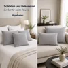 Komfortec Premium Kissenbezug 80x80 cm – 2er Set – Produktbild-Vorschau 5