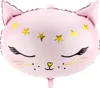 Katzen Partyset schwarz Rosa Kindergeburtstag Deko Produktbild-Vorschau 5