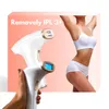 A collage featuring an IPL hair removal device and a woman's body. Produktbild-Vorschau