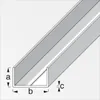 alfer Rechteck-U 1 m, 7.5 x 12.5 x 1 mm Aluminium roh blank Produktbild-Vorschau 2