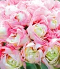 A close-up view of a bouquet of pink and white flowers. Produktbild-Vorschau