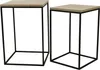PTMD – Volos Beistelltisch – Beige – 41 x 41 x 61 cm – Produktbild-Vorschau 3