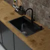 HAGO24 Einbauspüle 68x45cm Edelstahl Küchenspüle Spülbecken Produktbild-Vorschau 2
