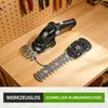 Outsunny 2-in-1 Akku Heckenschere Elektrischer Hecken & Produktbild-Vorschau 7