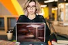 MuchoWow® Laptop Aufkleber Sticker Cover Landschaft - Höhle Produktbild-Vorschau 5