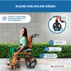 Rollstuhl faltbar Zwei Bremssysteme Sitz 41 cm Klappbare Produktbild-Vorschau 3
