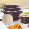 ORION Topf 11,5 l Emaille BROWN Lem Produktbild-Vorschau 1