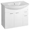 Aqualine ZOJA Unterschrank 82,8x74x34,3cm, weiß Produktbild-Vorschau 1