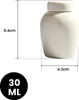 Mini urna grobowa 30 ML - Biała mini urna na prochy Podgląd zdjęcia produktu 7