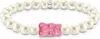 Thomas Sabo A2154-082-9-L17 Goldbären Perlenarmband pink 17 Produktbild-Vorschau 1