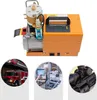 A collage showing a high-pressure air compressor and three inset images: a fire truck, a person operating a control panel, and a rifle scope. Produktbild-Vorschau