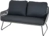 SIENA GARDEN Kansas Lounge 2er Bank, grau Produktbild-Vorschau 1