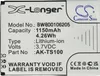 vhbw Akku kompatibel mit Emporia F220 FLIPbasic Handy Produktbild-Vorschau 3