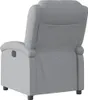 relaxačné kreslo vidaXL Light Grey Fabric Náhľad obrázku produktu 5