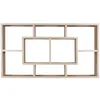 WOHNLING Wandregal PAOLA sonoma 85 x 47,5 x 16 cm MDF-Holz Produktbild-Vorschau 3