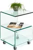 Beistelltisch >7/127< in Klarglas, Glas - 40x60x40cm Produktbild-Vorschau 3