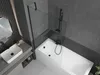 Mexen Next Badewannenabtrennung 1-flügelig 100 x 150 cm, Produktbild-Vorschau 3