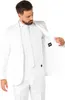 A man wearing a white suit, showing the inside of the jacket. Anteprima dell’immagine prodotto