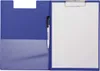 MAUL Schreibmappe A4 Hochformat Karton Folie blau Produktbild-Vorschau 6
