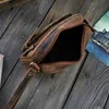 Herrenhandtasche aus braunem Leder Paolo Peruzzi T-56-HBR Produktbild-Vorschau 7