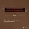 Garlivo Elektrokamin 'Smart Wall 42' | LED Wandkamin in Produktbild-Vorschau 9